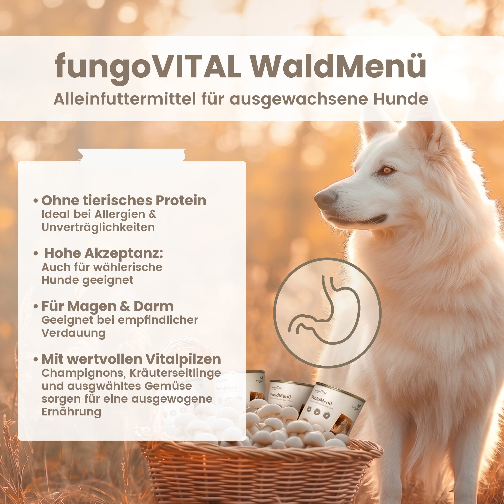 fungoVITAL WaldMenü Nassfutter